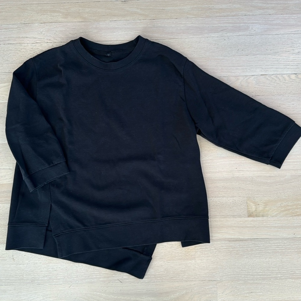 Indi Brand (Korean) Asymmetrical Sweatshirt
